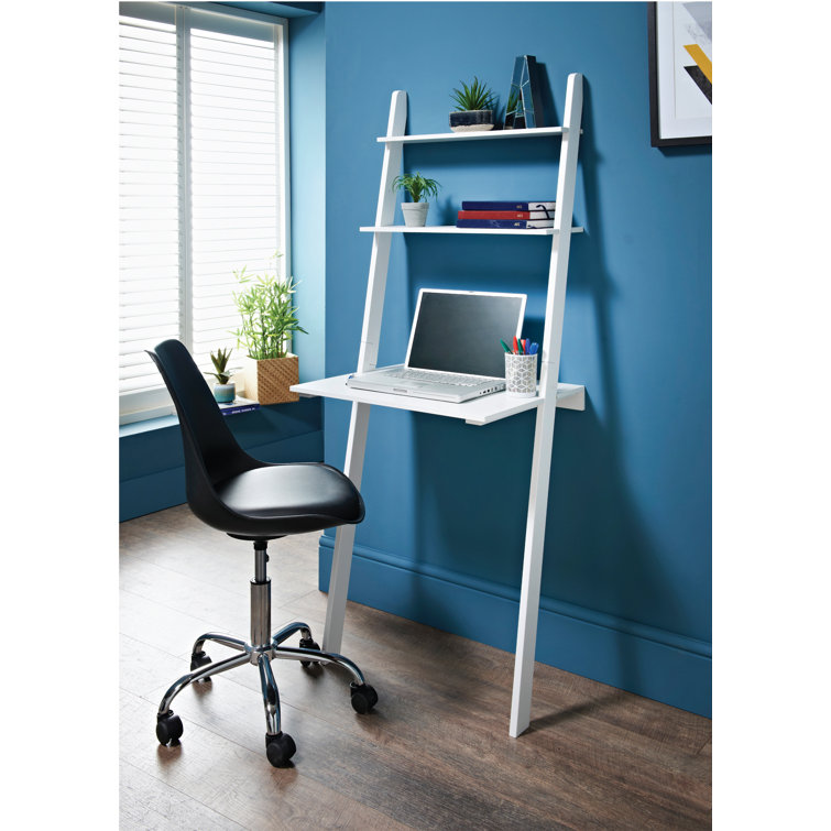Ebern Designs Atilio T Shape Ladder Desk Reviews Wayfair
